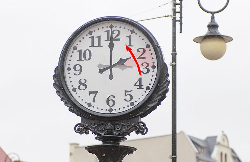 Przestawiamy zegarki