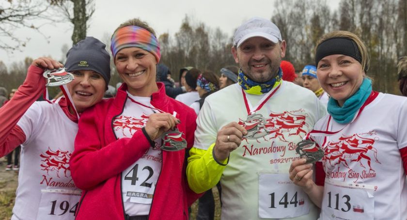 Biało-czerwone bieganie w Borzytuchomiu