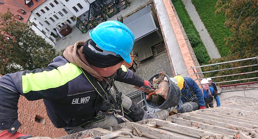 Remont Baszty Młyńskiej na zamku w Bytowie zakończony