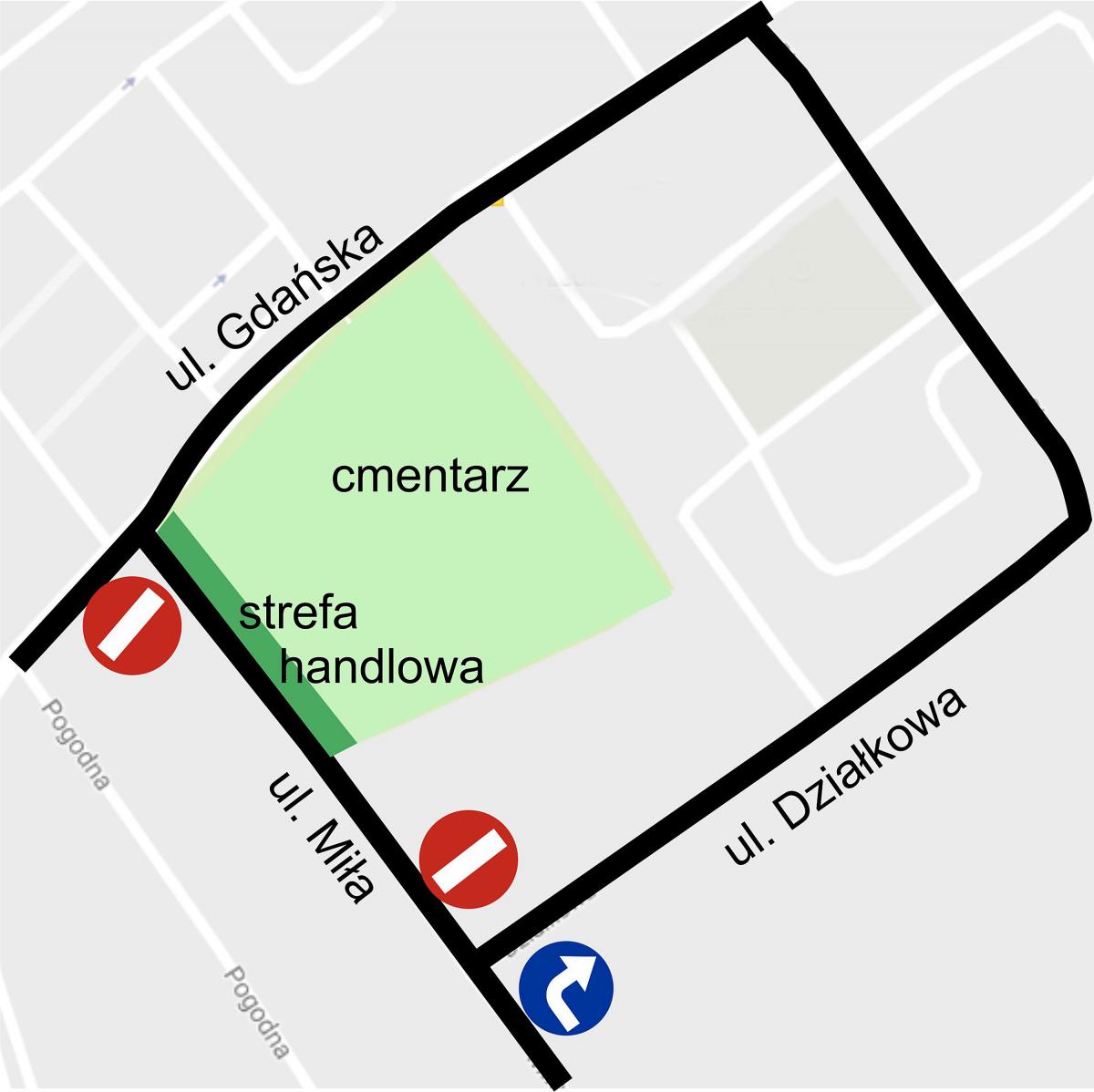 Dobrze zaplanujmy wyjazd na groby najbliższych