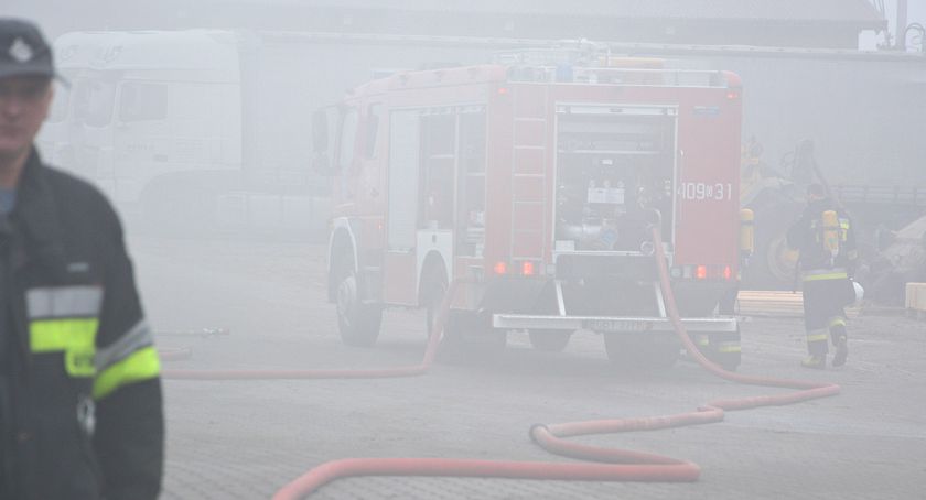 Pożar w Gliśnie Wielkim. Ile wyniosły straty?