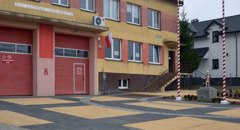 Remont placu przed OSP w Lipnicy zakończony