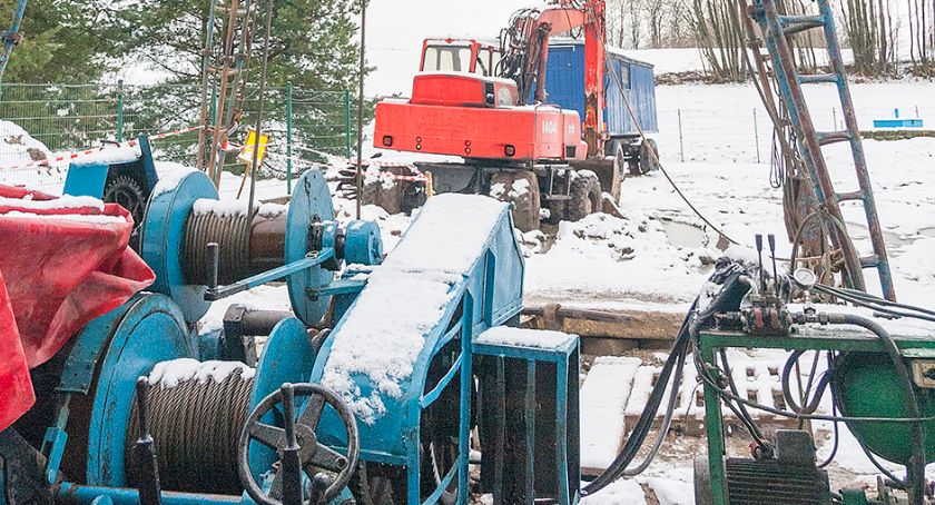 Nowa studnia w Mokrzynie