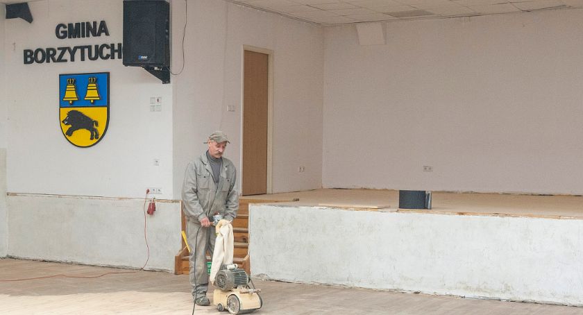 Remont ośrodka kultury w Borzytuchomiu