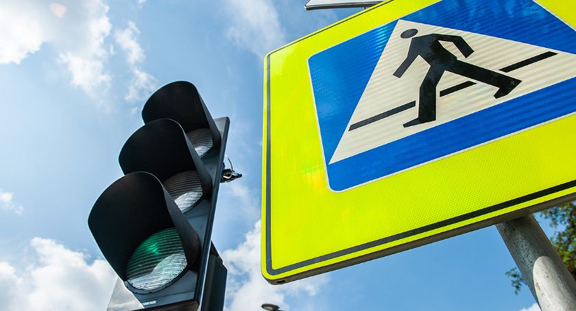 Sygnalizacja świetlna w Kramarzynach