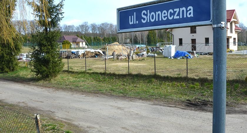 Czy ul. Słoneczną w Kołczygłowach czeka modernizacja?