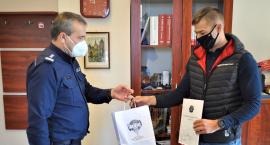 Pomógł ująć sprawcę napadu na kuriera