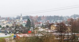 Mapa Lubinusa z najstarszym wizerunkiem Bytowa jaki znamy