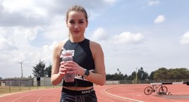 Beata Topka ćwiczy w Kenii