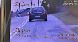 2 tys. zł za przekroczenie prędkości. Przez Jutrzenkę jechała 115 km/h