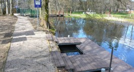 Kajakarzom łatwiej na Łupawie. W Kozinie powstała przenioska