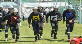 Powiatowe zawody sportowo-pożarnicze jednostek OSP w Bytowie 2022