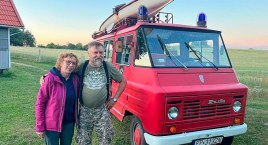 Strażackim Żukiem po Polsce