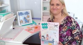 „Nie lubię być ręką czyjegoś pomysłu” - mówi Mirosława Halenda, która z filcu  tworzy zwierzątka i postaci
