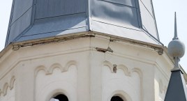 Rozpoczął się remont wieży kościoła św. Katarzyny w Bytowie