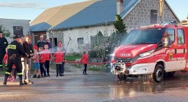 Nowy wóz trafił Ochotniczej Straży Pożarnej w Gołczewie