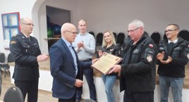 Podziękowania dla strażaków z Nożyna za akcję