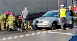 Potrącenie na ul. 1 Maja w Bytowie