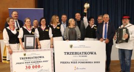 Trzebiatkowa najpiękniejszą wsią w województwie pomorskim. W nagrodę czek na okrągłą sumę