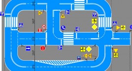 Tablice radarowe wyświetlające prędkość, symulator przejścia dla pieszych i miasteczko rowerowe trafią do gminy Tuchomie