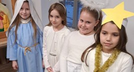 Koło Gospodyń Wiejskich w Łąkiem zaprosiło na jasełka