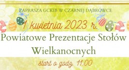 Konkurs Powiatowe Prezentacje Stołów Wielkanocnych 2023
