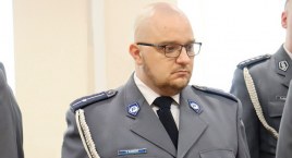 Młodszy aspirant Dawid Słomiński został nowym naczelnikiem wydziału prewencji w Komendzie Powiatowej Policji w Bytowie