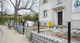 Trwa remont siedziby Bytowskiego Cechu Rzemiosł Różnych