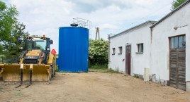 W Dąbrówce trwają ostatnie prace przy modernizacji hydroforni. Remont przejdzie również ta w Borzytuchomiu