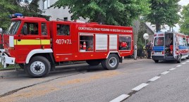 Nastolatek trafił do szpitala. Potrącenie rowerzysty w Brzeźnie Szlacheckim