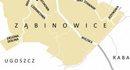 Orzechowa, Nad Stawami, Wiejska. Ulice w Ząbinowicach otrzymały nazwy