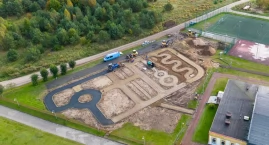 Przy Szkole Podstawowej nr 2 w Bytowie powstaje miasteczko ruchu drogowego