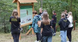 To jedyna taka ścieżka w gminie Lipnica. Na 14 tablicach pojawiły się informacje z Brzeźna Szlacheckiego