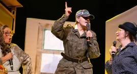 Wrócili do teatralnych tradycji. Grupa teatralna z Zapcenia wystąpiła w przeglądzie Zdrzadniô Tespisa