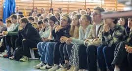 Martyna Wojciechowska spotkała się z uczniami Zespołu Szkół Ekonomiczno-Usługowych w Bytowie