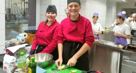 Ich sandacz podbił podniebienia jurorów. Oliwia Wójcik i Szymon Nazarko zwyciężyli w konkursie „Nowoczesna kuchnia kaszubska”