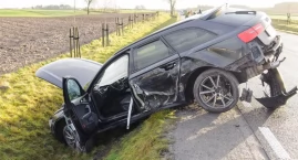 Wypadek pod Borzytuchomiem. Droga wojewódzka nr 209 zablokowana