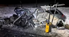 Alkohol i fatalne warunki na drodze. Wypadek w Węglewie