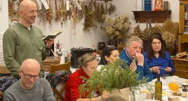 W Zagrodzie Styp-Rekowskich w Płotowie spotkali się na kolędowaniu