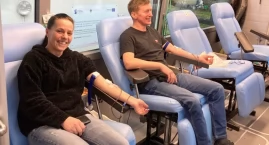 To była rekordowa zbiórka. W Tuchomiu do oddania krwi zarejestrowało się 41 dawców