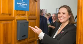 Anna Górska otworzyła w Bytowie biuro senatorskie. To jej pierwsze