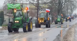 Ogólnopolski protest rolników. Na drogi wyjechali także w powiecie bytowskim [FILM, ZDJĘCIA]