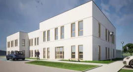 Trwa budowa piwnic nowego urzędu gminy w Parchowie. Budynek kosztować ma 6,5 mln zł