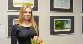 To pierwsza wystawa Pauliny Jaworskiej. Zaprezentowała się nie tylko jako fotografka