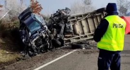 Śmiertelny wypadek na drodze krajowej nr 20