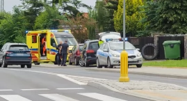 Kolizja przy Rondzie Wileńskim