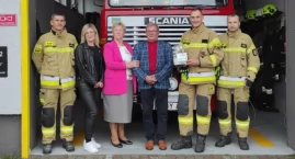 Przy okazji jubileuszu wsparli druhów z Rekowa 
