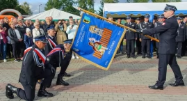 OSP Płotowo z honorami przyjęła sztandar