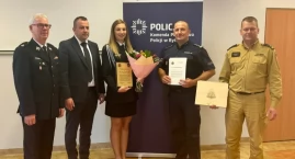 Uratowała życie kobiecie. Ochotniczka z Niedarzyna wyróżniona