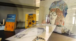 Wystawa grupy GWASZ w Kiosku Sztuki na dworcu